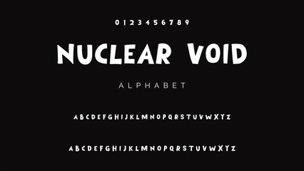 Playful cartoon Font, funky typeface for joyful brings life designs like children's artwork, birthday invitations, playful branding, and carnival.