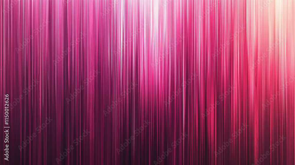 Aufkleber a vibrant gradient of pink hues with vertical lines, creating a sense of depth and movement.