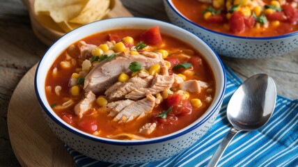 Chicken tortilla soup.