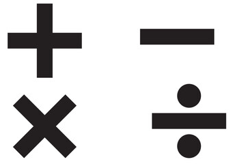 Obraz premium Plus Minus Icon