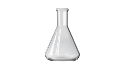 Test tube, transparent background