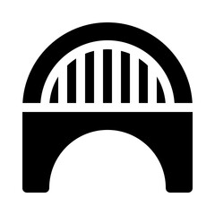 bridge glyph icon
