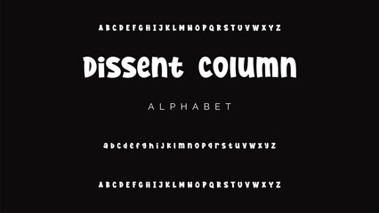 Playful cartoon Font, funky typeface for joyful brings life designs like children's artwork, birthday invitations, playful branding, and carnival typography. Vector typeset