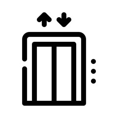 elevator line icon © Deione