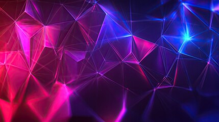 abstract science sci fi geometric polygonal connection pattern design concept background