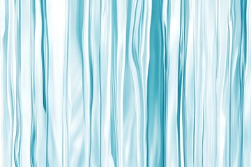 Fototapeta premium Water-streaked glass texture with long vertical patterns in soft blue tones