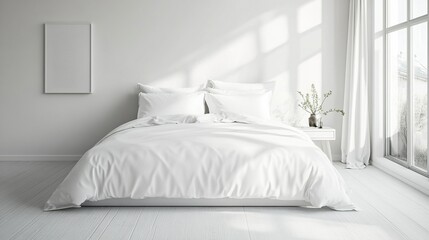 Bedding Mockup With
