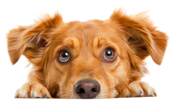 PNG Adorable dog with curious eyes - Powered by Adobe