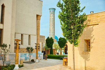 Samarkand Eternal city complex in Uzbekistan