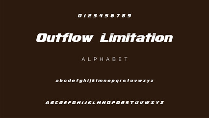 Creative geometric modern urban alphabet font. Digital abstract futuristic, fashion, sport, minimal technology typography.