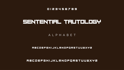 Minimal modern logo alphabet fonts. Typography minimalist urban sana serif digital fashion future creative logos fonts. vector illustration