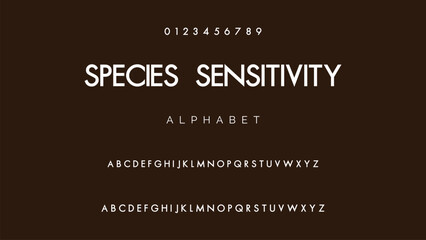 Minimal modern logo alphabet fonts. Typography minimalist urban sana serif digital fashion future creative logos fonts. vector illustration