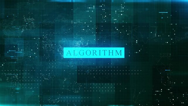 Algorithm Word With Background