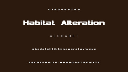 Minimal modern logo alphabet fonts. Typography minimalist urban sana serif digital fashion future creative logos fonts. vector illustration