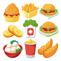 fast food set