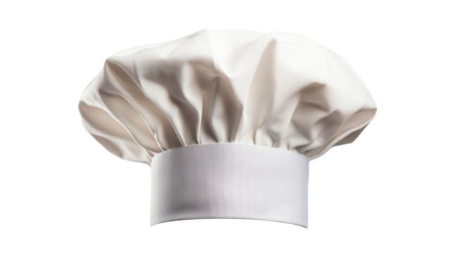 Chef's hat, transparent background