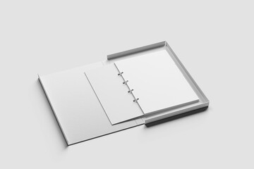 blank Binder and ring