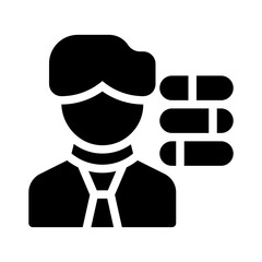 Professional Abilities glyph icon