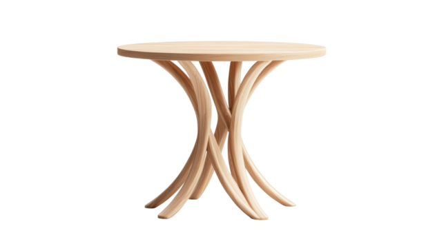 Elegant wooden table design modern living room product image minimalist style concept