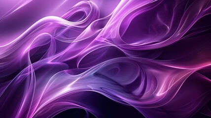 Fototapeta premium purple background with a unique pattern of lines and curve and swirling shapes; beautiful bright