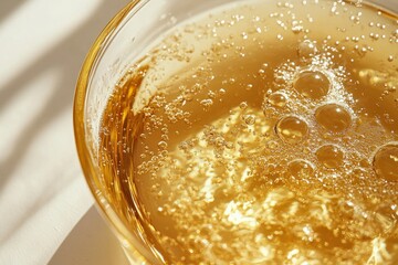 Oil Application on Face with Soft Diffused Shadows