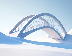 Obraz premium Modern Bridge Design