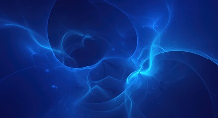 Abstract Blue Energy Background