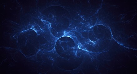 Fototapeta premium Abstract Blue Energy Texture Background