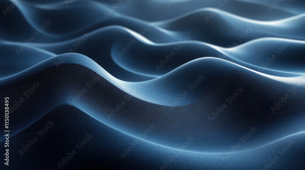 Aufkleber abstract 3d render background with lines modern animation motion design seamless looped vide