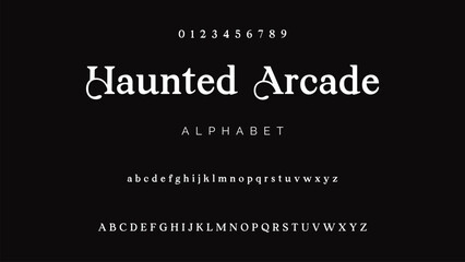 creative modern urban alphabet font. Digital abstract moslem, futuristic, fashion, sport, minimal technology typography. Simple numeric vector illustration