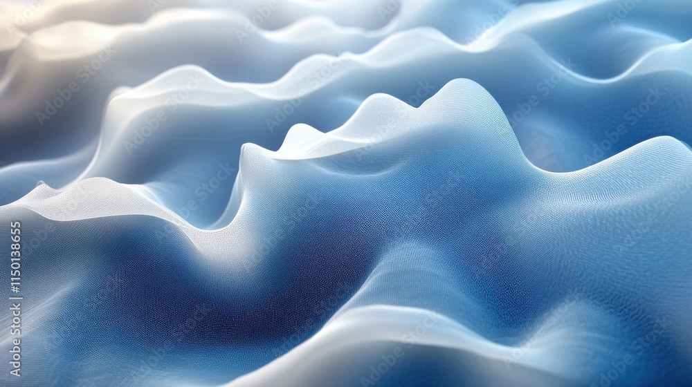 Poster abstract 3d render background with moving shapes modern animation motion design seamless looped vide