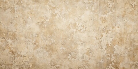 Obraz premium Cream-colored stucco wall texture with distressed surface and subtle color variations