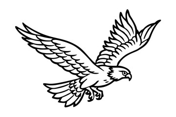 eagle with wings