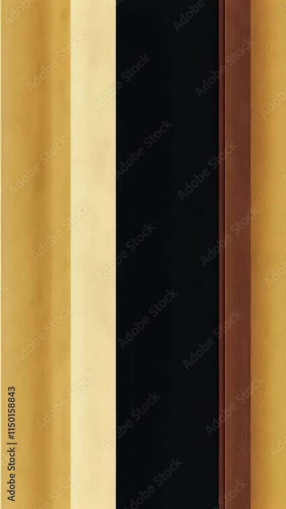 Aufkleber colorful vertical stripes create a striking abstract pattern on a textured background in warm tones