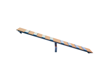 Dog ramp. On isolated transparent background.