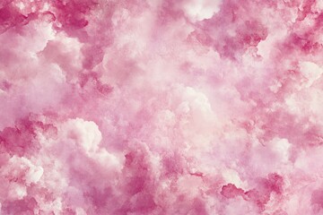 Dreamy Soft Pink Clouds Background for Creative Projects