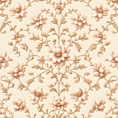 seamless pattern with flowers