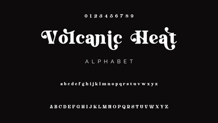 Luxury serif font in modern style. Elegant wedding alphabet letters font and number. Typography Luxury classic lettering serif fonts decorative vintage retro logo