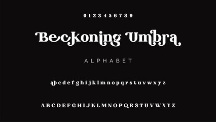 Luxury serif font in modern style. Elegant wedding alphabet letters font and number. Typography Luxury classic lettering serif fonts decorative vintage retro logo