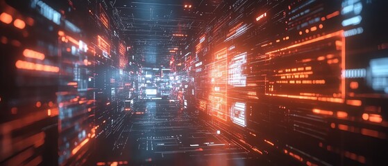 Global digital network with virtual interfaces, data transfer, and seamless communication, showcasing technology s role in a connected world, hyperrealistic quality