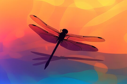 dragonfly on a flower
