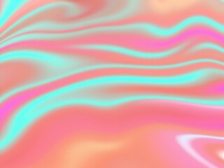 Abstract Fluid liquid Texture with Gradient Waves smooth background