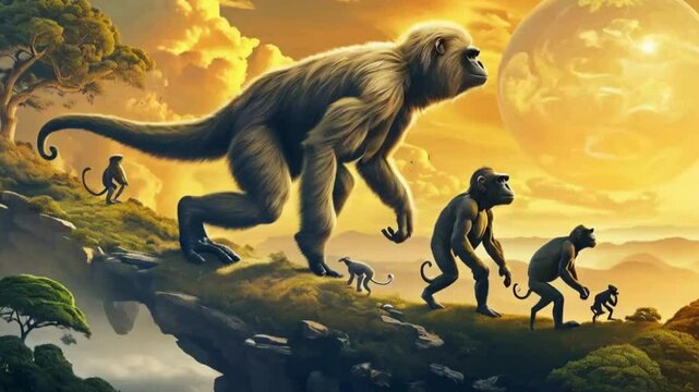 Evolution of Man

