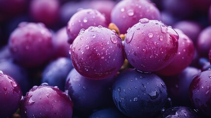 purple grape close up stock image isolated on a white background purple grape