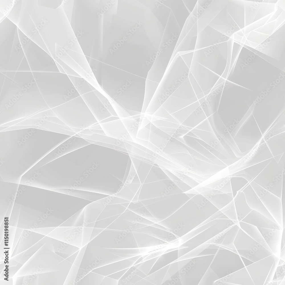 Aufkleber seamless pattern picture soft smoke curve wave flow fluid white dynamic paper or cloth fabric ripple