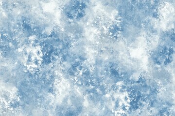 Fototapeta premium Abstract Blue and White Watercolor Texture