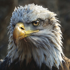 eagle, bird, beak, bald, animal, head, bald eagle, nature, wildlife, portrait, eye, raptor, feather, predator, white, america, bird of prey, symbol, feathers, prey, wild, hawk, usa, profile