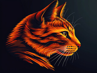 cat, alphabet, feline, letters, typography, design, artistic, creative, cute, playful, whimsical, stylized, paw, tail, ears, whiskers, kitty, illustration, decorative, unique, charming, expressive, me