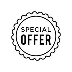Special Offer icon symbol design illustration.