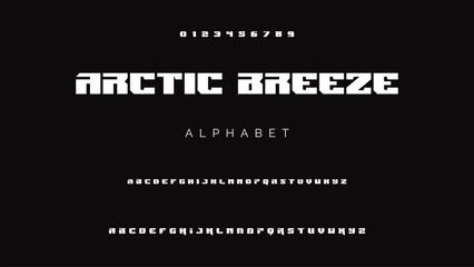 Minimal modern logo alphabet fonts. Typography minimalist urban sana serif digital fashion future creative logos fonts. vector illustration